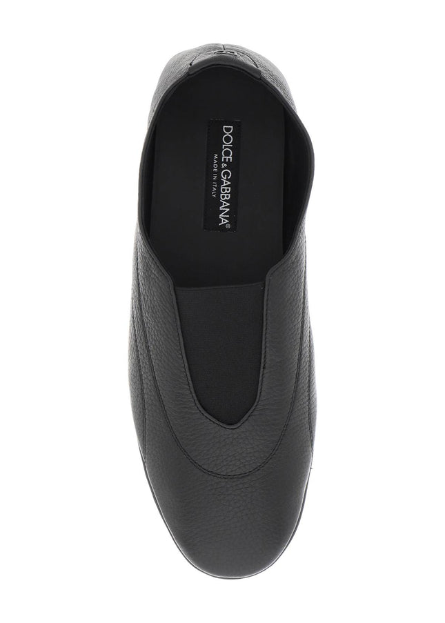 Dolce & Gabbana leather slipper for