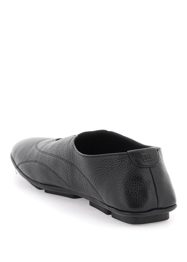 Dolce & Gabbana leather slipper for