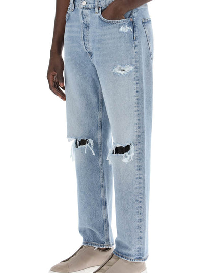 Agolde 90's destroyed jeans with distressed details