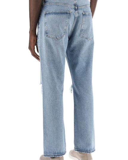 Agolde 90's destroyed jeans with distressed details