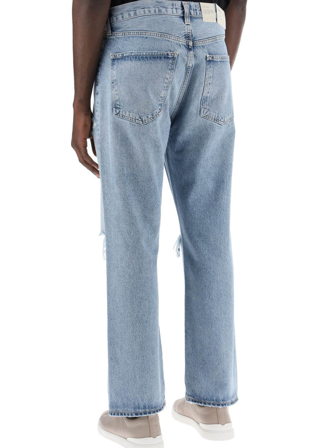 Agolde 90's destroyed jeans with distressed details