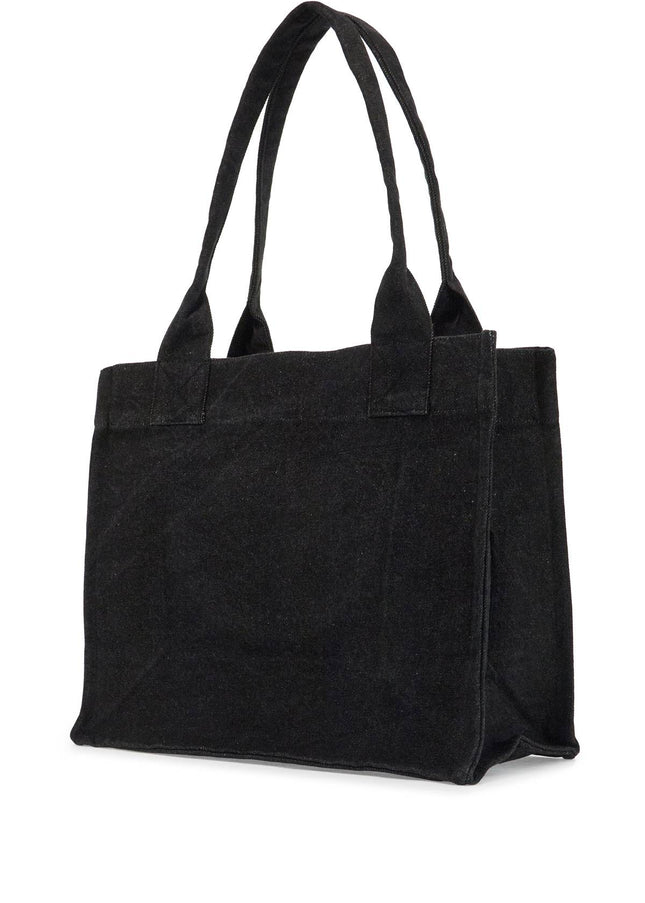 Ganni large denim easy shopper tote