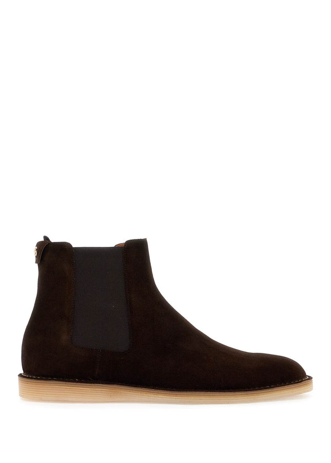 Dolce & Gabbana suede ankle boots for