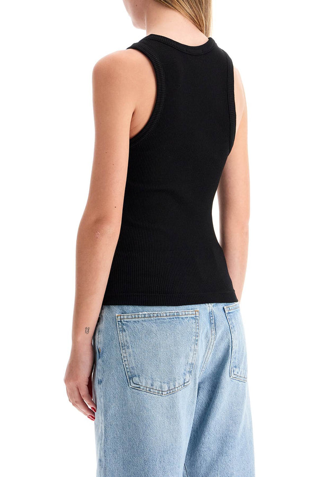 Agolde poppy ribbed tank top