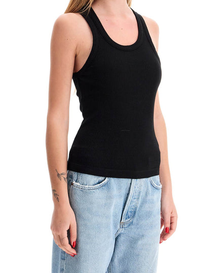 Agolde poppy ribbed tank top