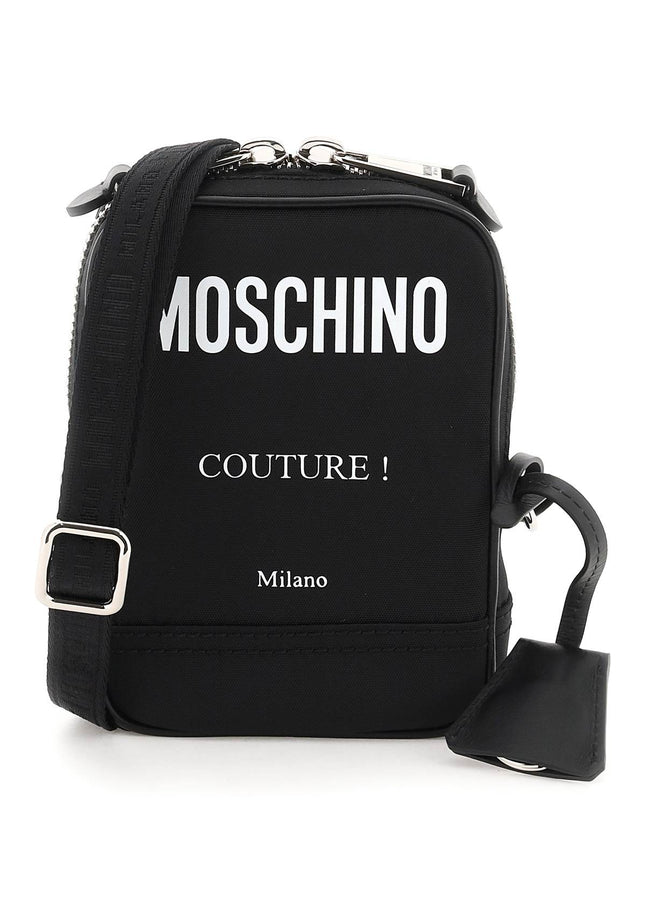 Moschino nylon crossbody bag