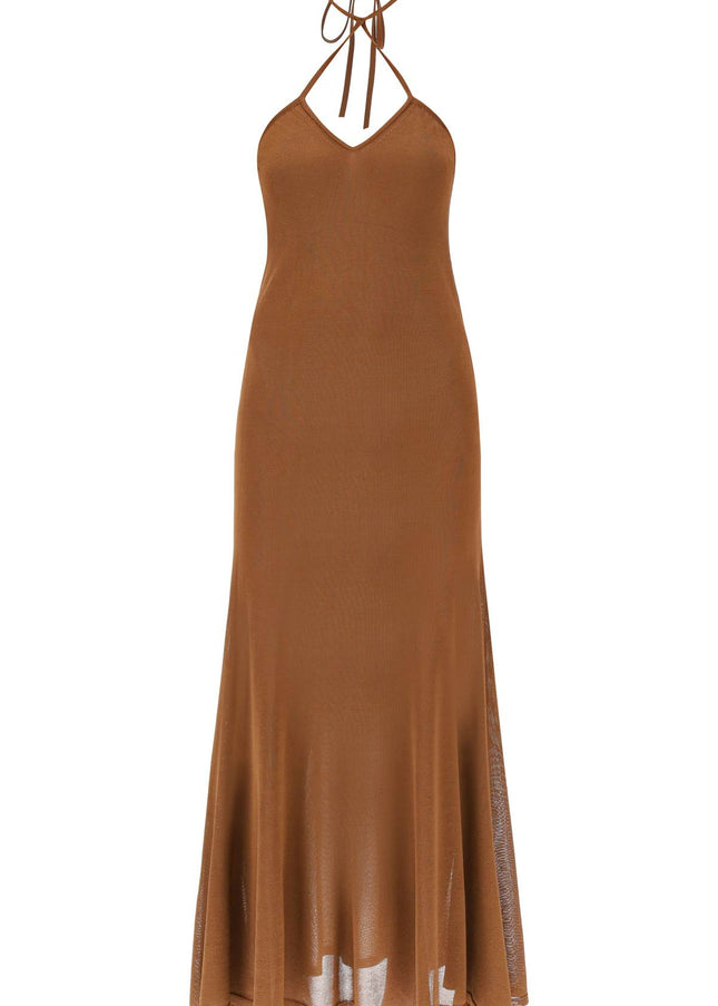 Tom Ford knitted halterneck maxi dress