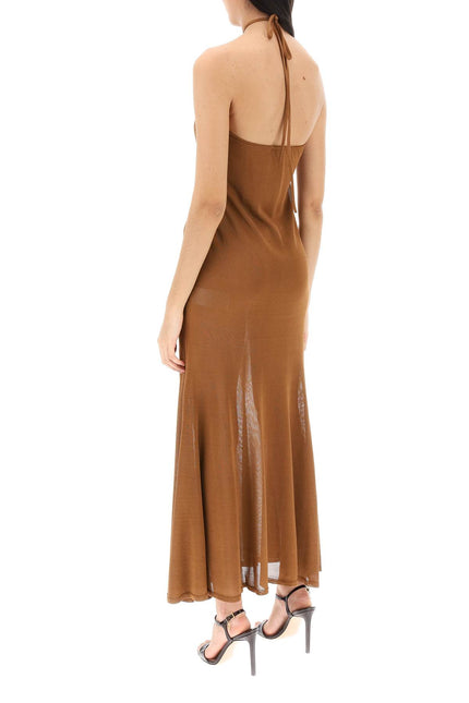 Tom Ford knitted halterneck maxi dress