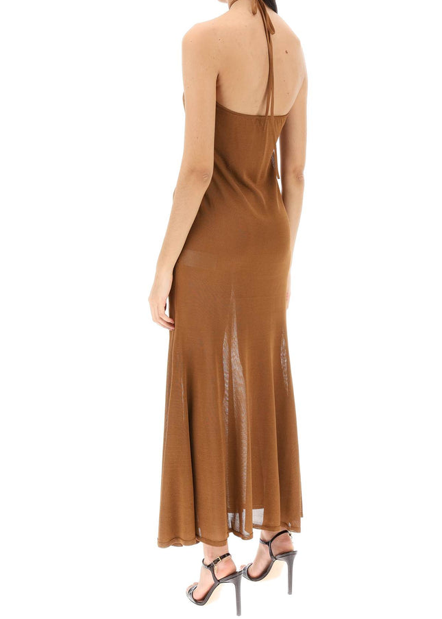 Tom Ford knitted halterneck maxi dress