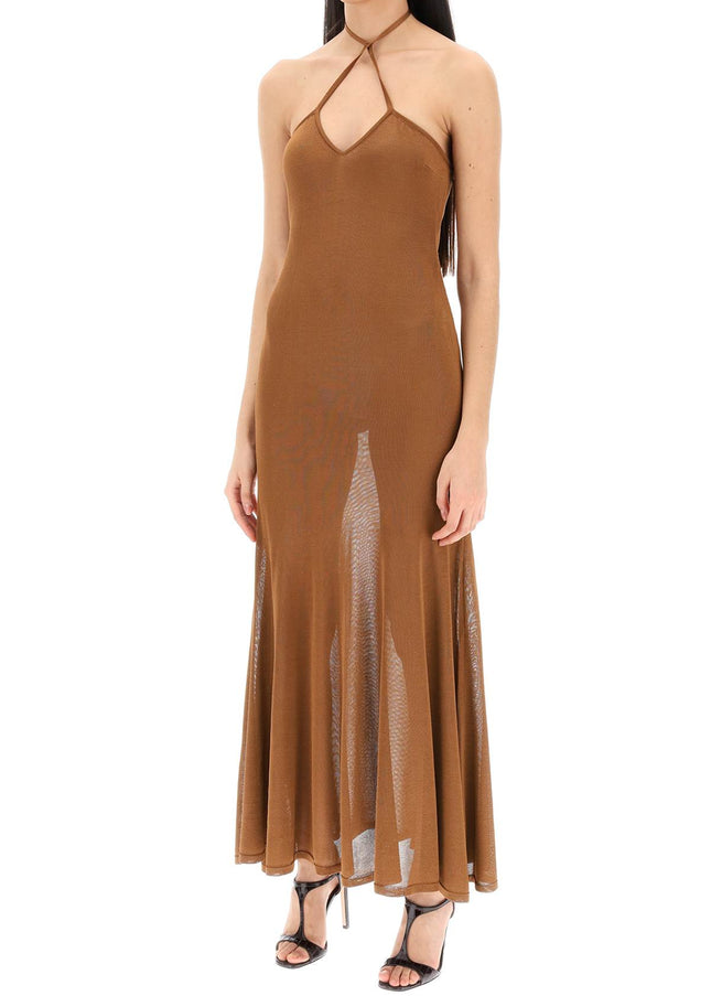 Tom Ford knitted halterneck maxi dress