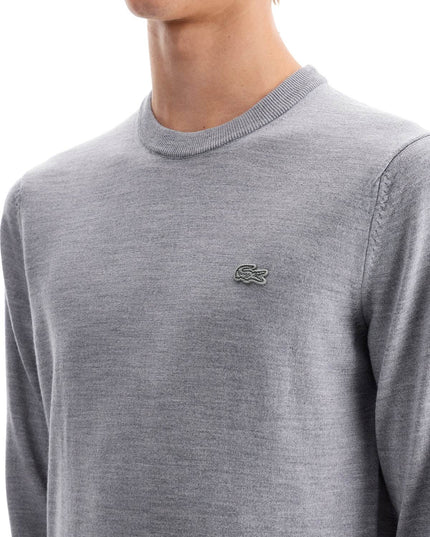 Lacoste wool crewneck pullover