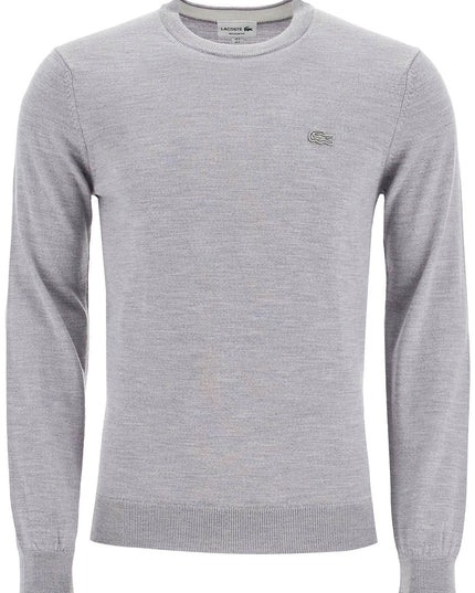 Lacoste wool crewneck pullover