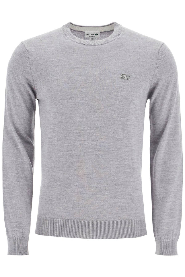 Lacoste wool crewneck pullover