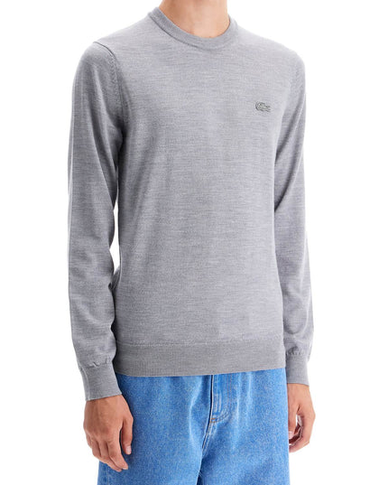 Lacoste wool crewneck pullover