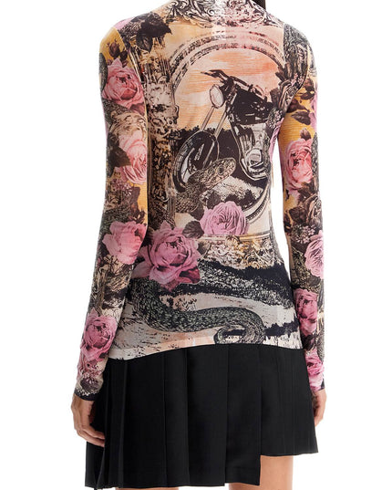 Acne Studios printed seamless top with