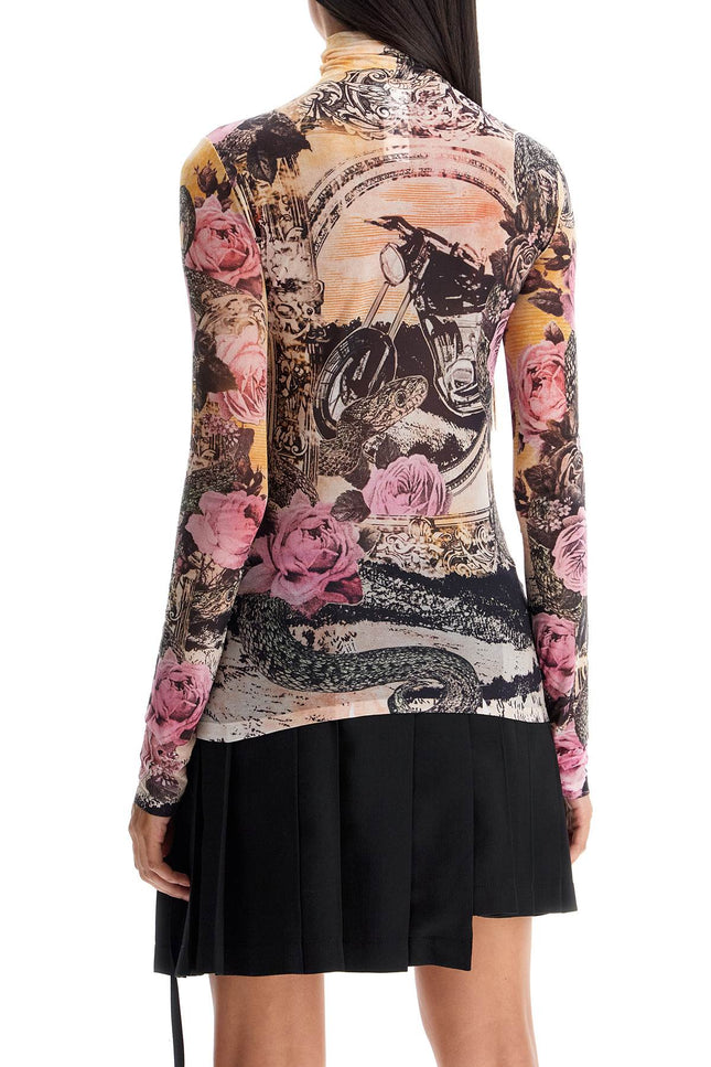 Acne Studios printed seamless top with