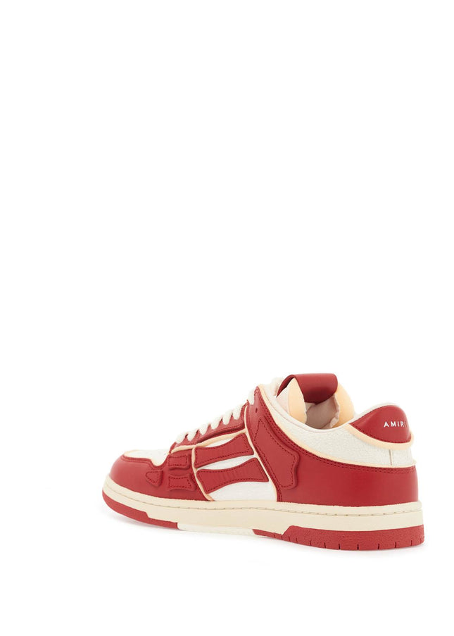 Amiri collegiate skel top low sneakers