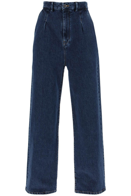 Loulou Studio Attu Oversized Jeans Blue-Jeans-Loulou Studio-25-Urbanheer