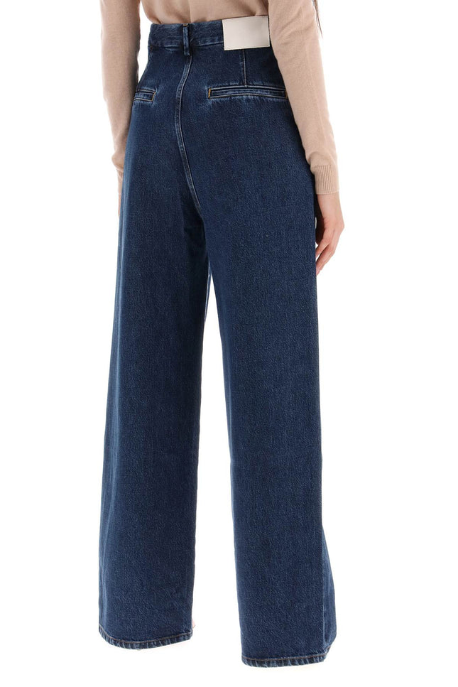 Loulou Studio Attu Oversized Jeans Blue-Jeans-Loulou Studio-Urbanheer