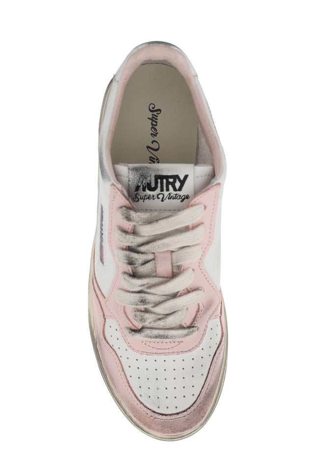 Autry Medalist Low Super Vintage Sneakers-AUTRY-Urbanheer