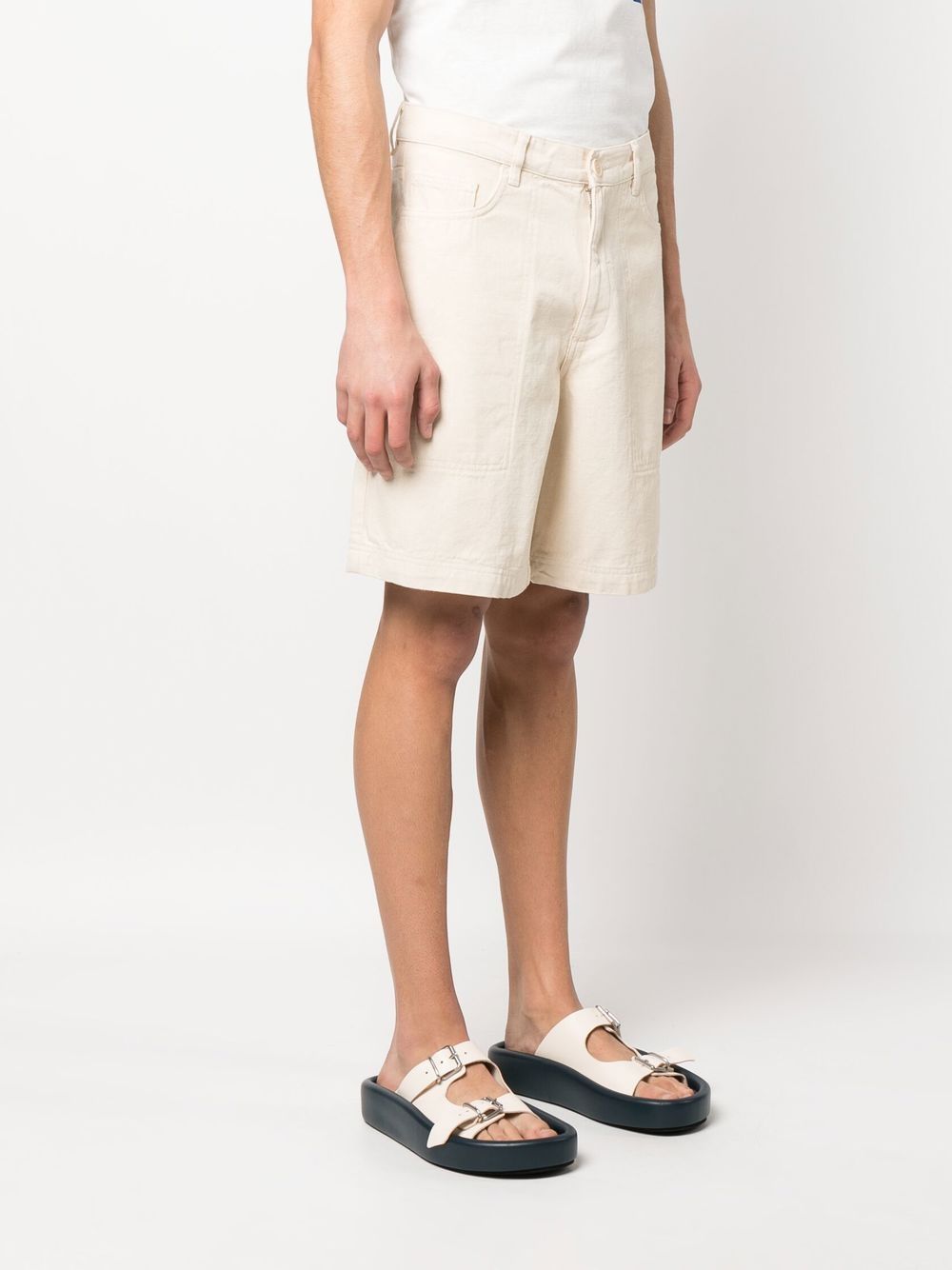 A.P.C. Shorts Beige-men > clothing > short trousers-A.P.C.-XL-Beige-Urbanheer