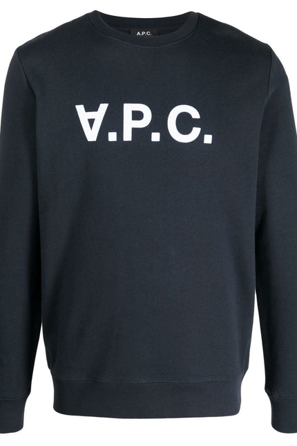 A.P.C. Sweaters Blue