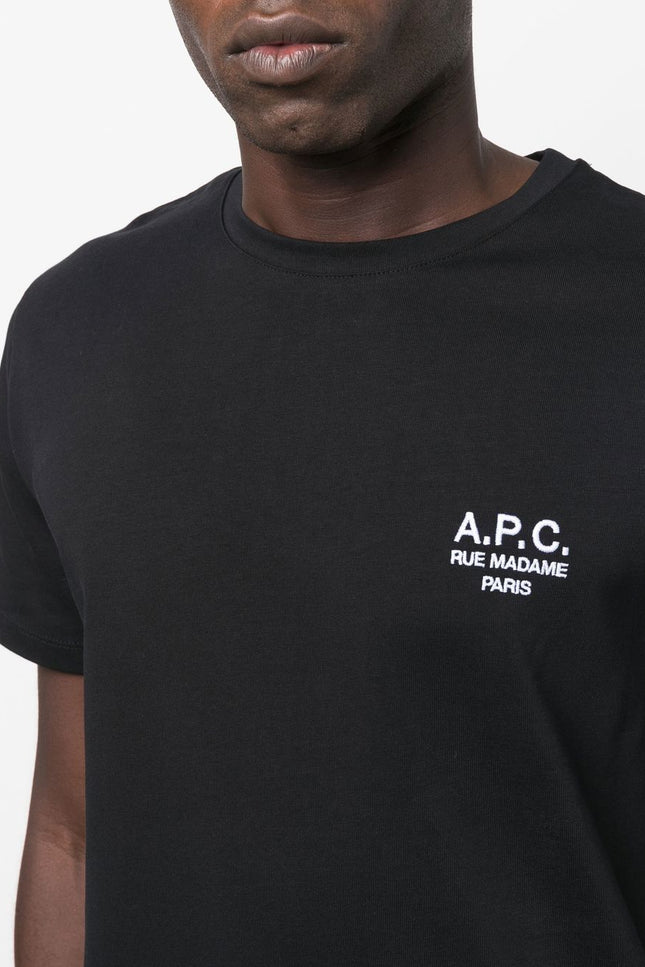 A.P.C. T-Shirts And Polos Black