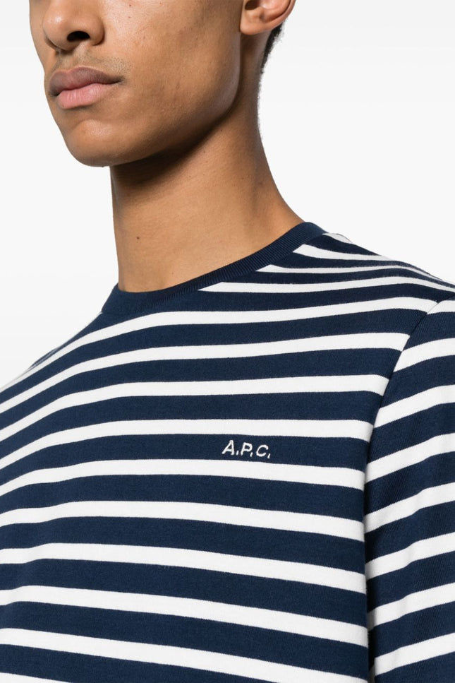 A.P.C. T-Shirts And Polos Blue