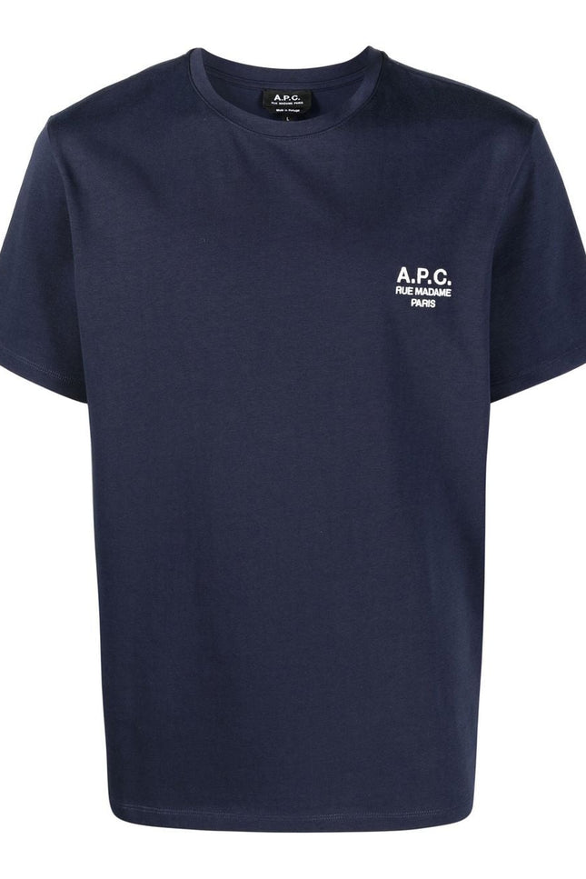 A.P.C. T-Shirts And Polos Blue