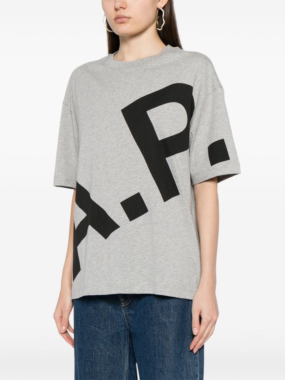 A.P.C. T-Shirts And Polos Grey