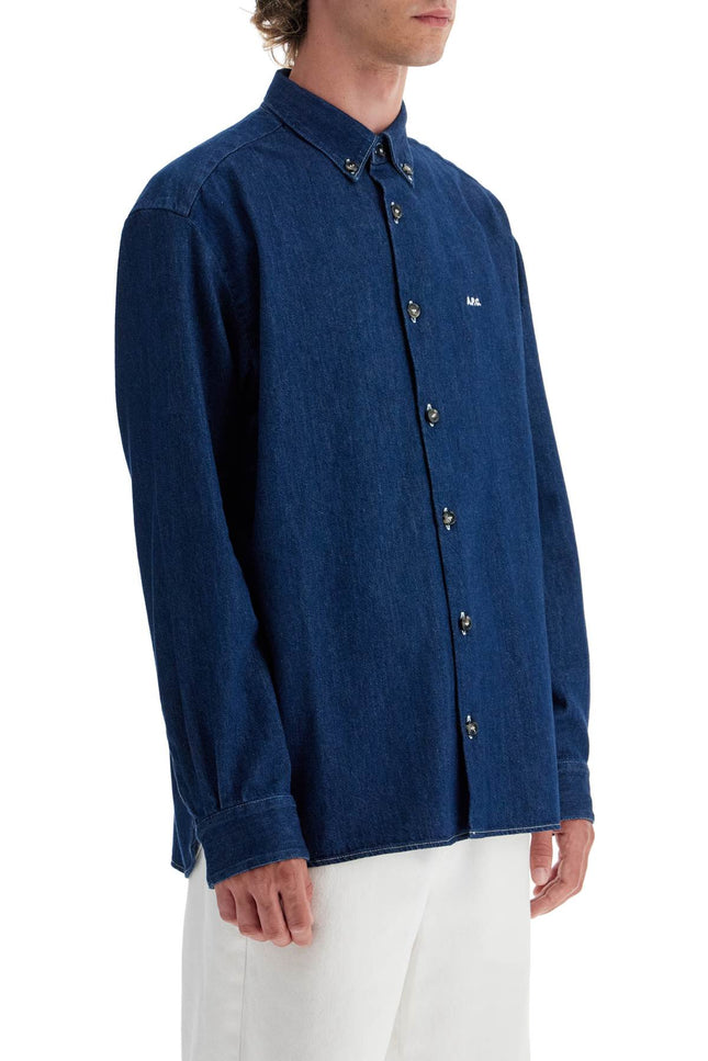 A.P.C. "lightweight denim mathias shirt - Blue