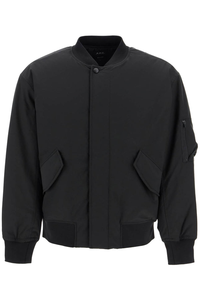 A.P.C. lightweight hamilton bomber - Black