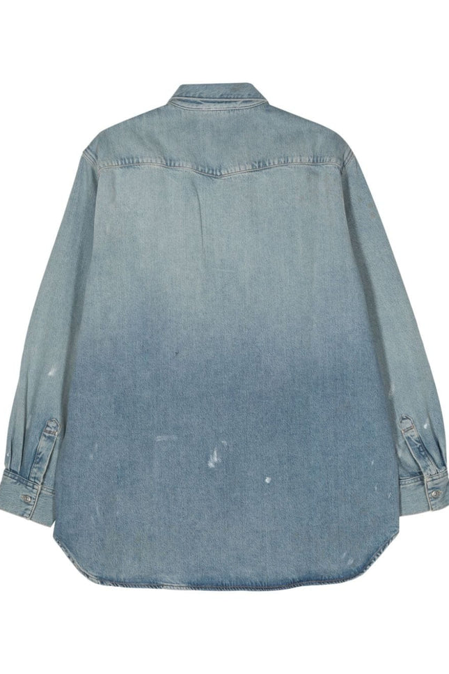 Acne Studios Shirts Clear Blue