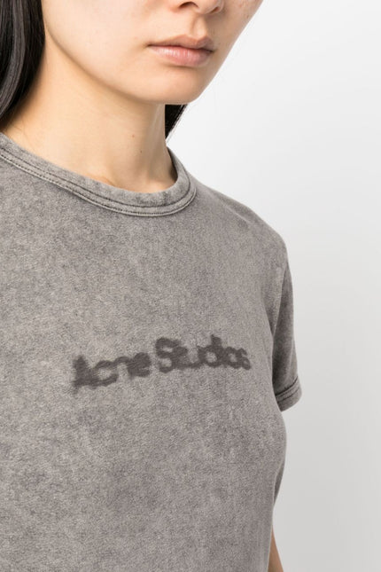 Acne Studios T-Shirts And Polos Grey