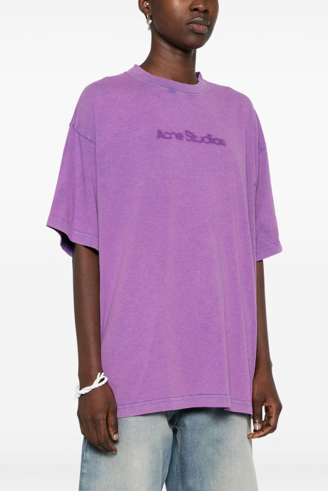 Acne Studios T-Shirts And Polos Lilac