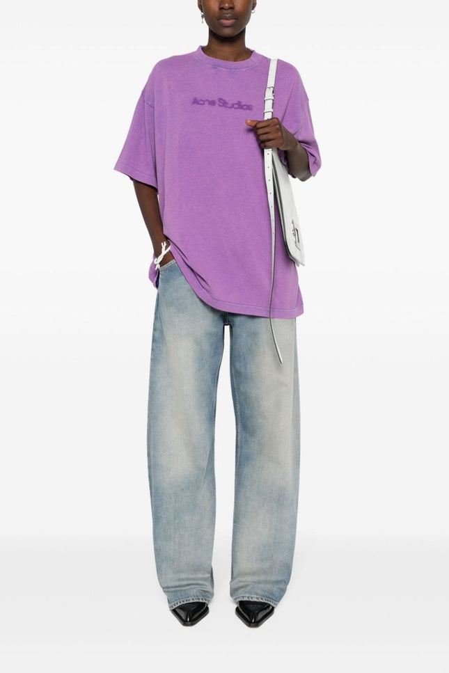 Acne Studios T-Shirts And Polos Lilac