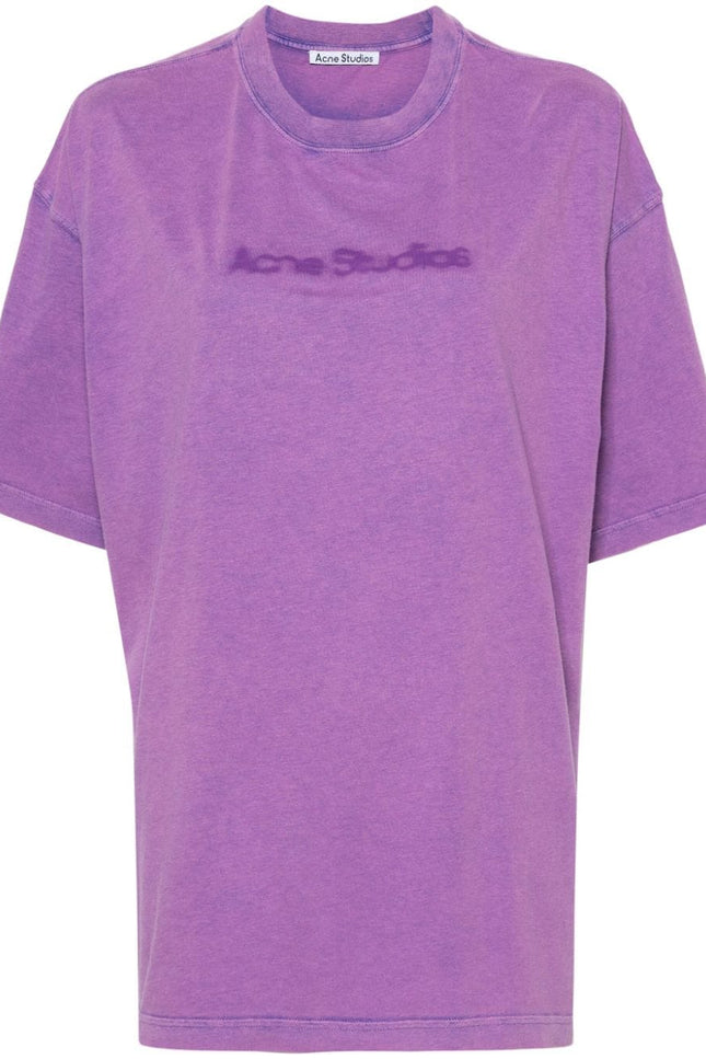 Acne Studios T-Shirts And Polos Lilac