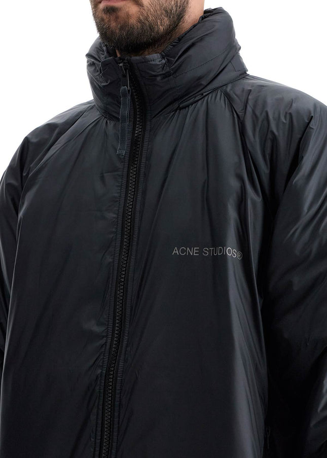 Acne Studios lightweight down jacket with patches