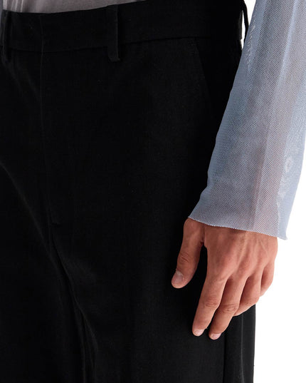 Acne Studios straight leg twill trousers in nine words