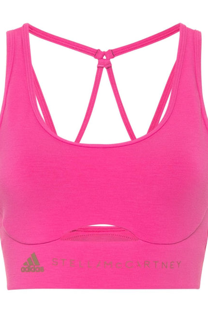 Adidas By Stella Mccartney Top Fuchsia