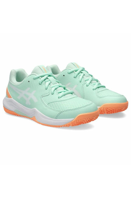 Adult's Padel Trainers Asics Gel-Dedicate 8 Turquoise-4