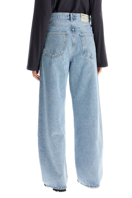 Agolde curved leg jeans for a