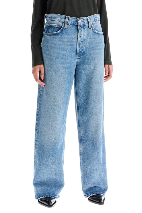 Agolde 'low slung baggy' jeans - Blue