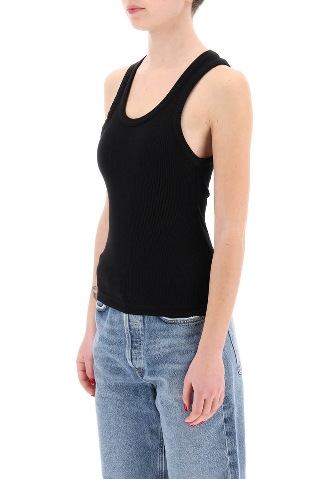 Agolde poppy ribbed tank top