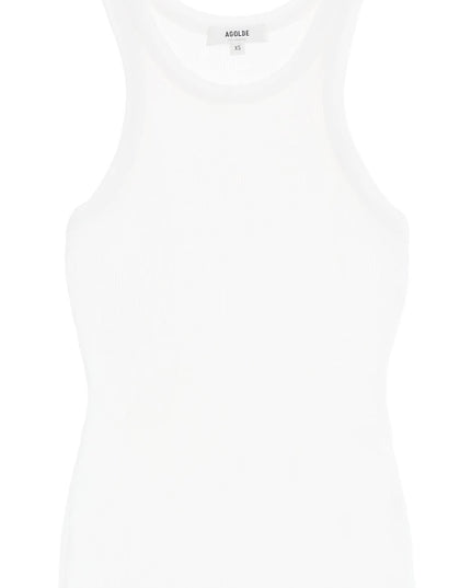 Agolde "ribbed sleeveless top b