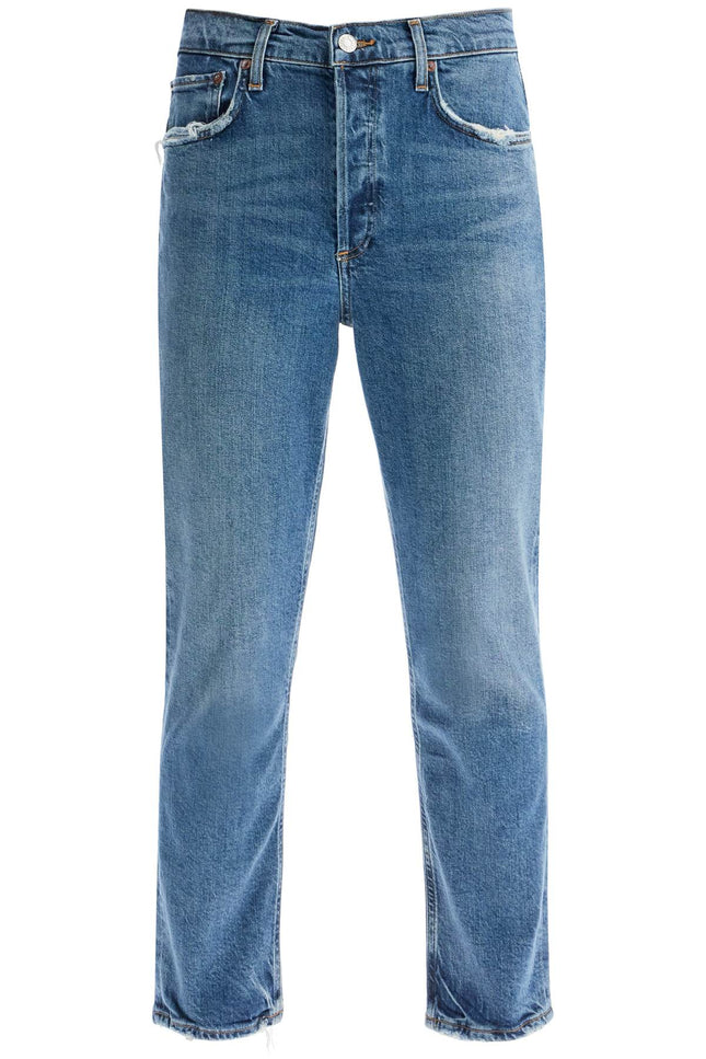 Agolde riley cropped jeans