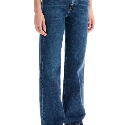 Agolde straight harper jeans for women - Blue