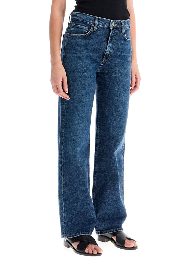 Agolde straight harper jeans for women - Blue