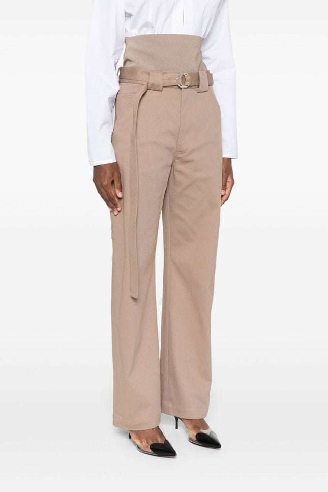 Alaia Trousers Beige