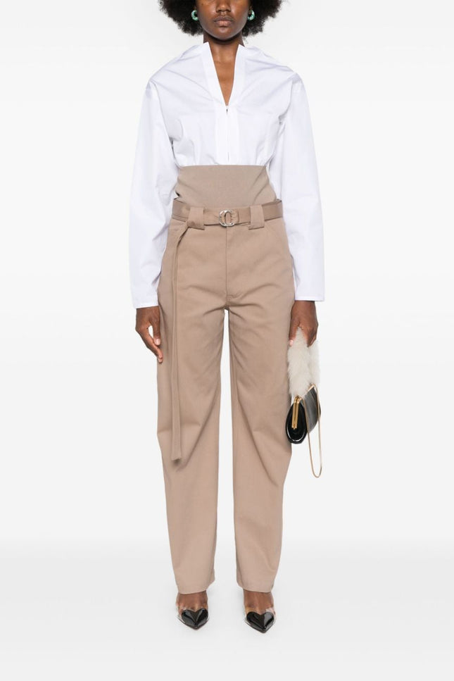 Alaia Trousers Beige